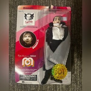 Mego Monsters Bela Lugosi Dracula Action Figure 8” Limited Edition 564/10,000